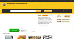 Desktop Screenshot of mumbaiyellowpagesonline.com